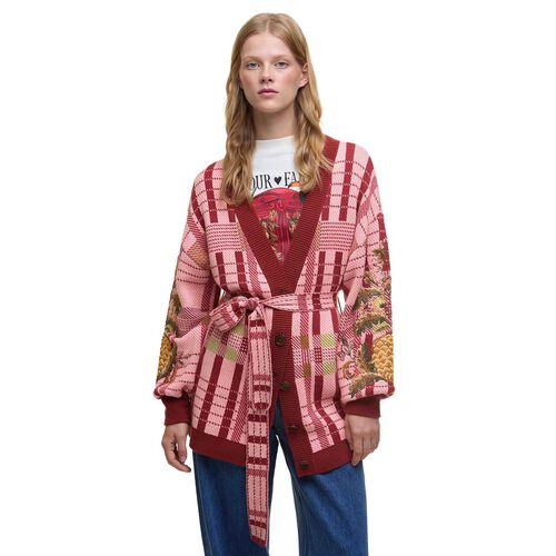 Barbour X FARM Rio Luisa Embroidered Cardigan